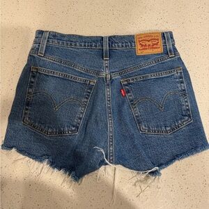 Levi’s 501 high rise shorts